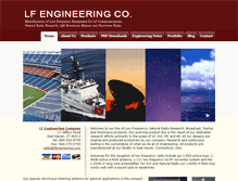 Tablet Screenshot of lfengineering.com